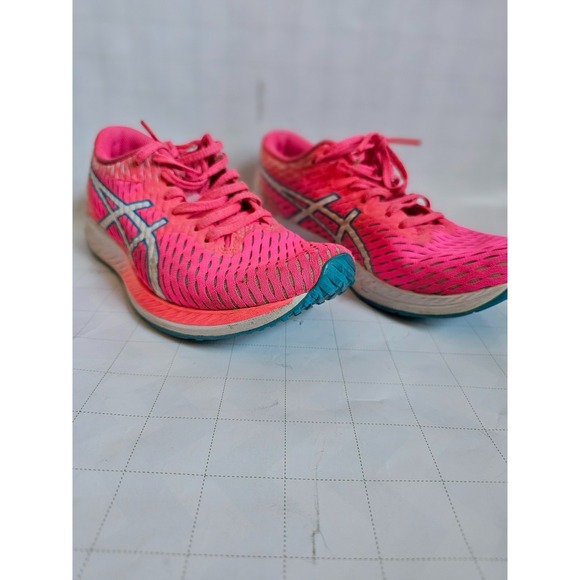 ASICS Hyper Speed 7 Women's Running Shoes Pink Blue Size 6.5 US (EU 37.5) - Picture 1 of 7